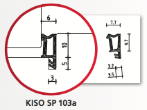 KISO SP 103 a – Joint sur ouvrant TPE micro-mousse – Image 2